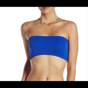 FREE People blue Nina neo bandeau brawl small